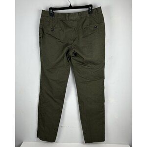 Epaulet Los Angeles Mens 36 Green Chinos Dress Pants Lightweight Trousers